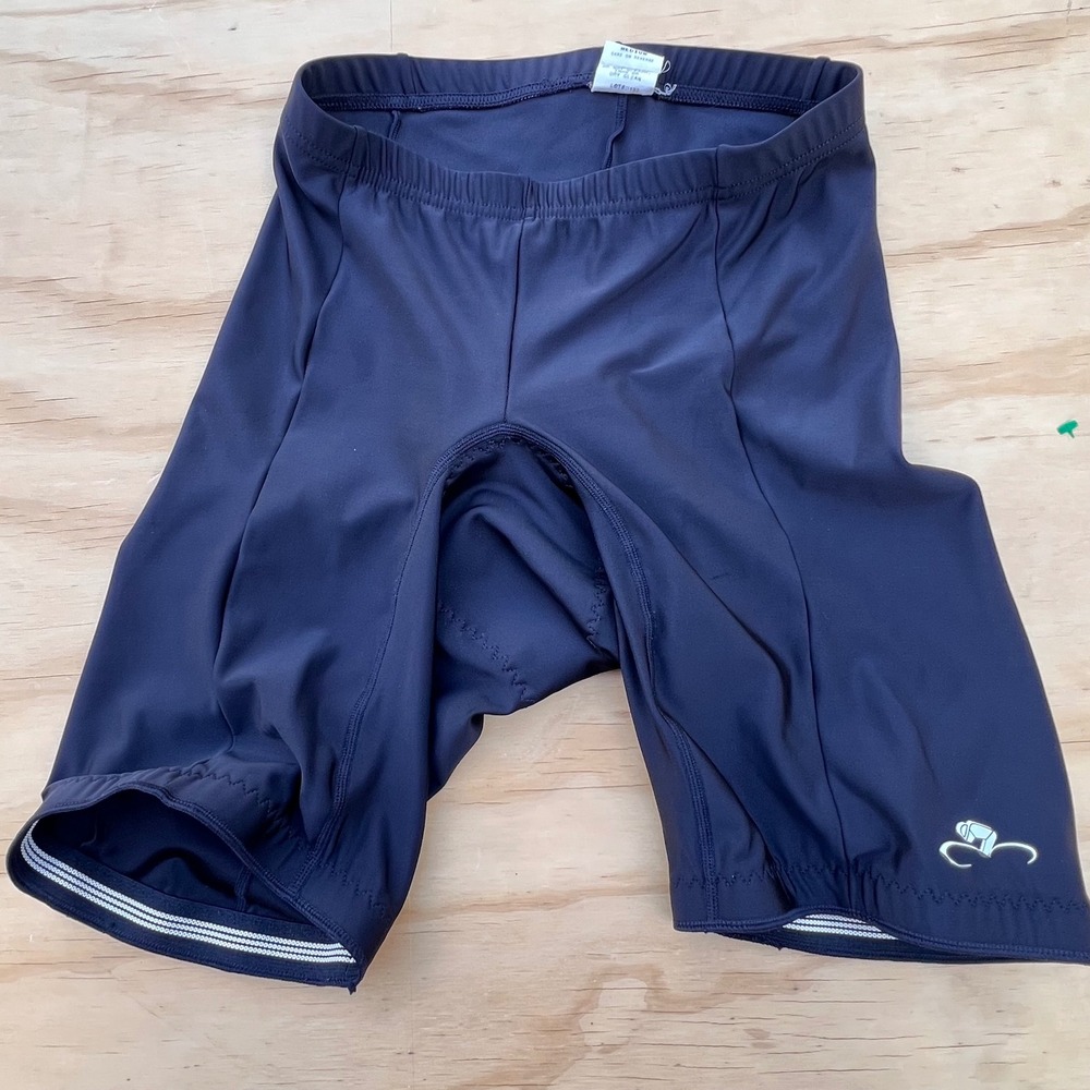 Bellwether Men Medium Cycling Shorts Black Padded Chamois Bike Shorts USA Made
